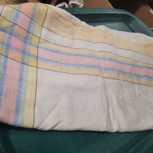 Vintage Other - Vintage French Linen tablecloth
